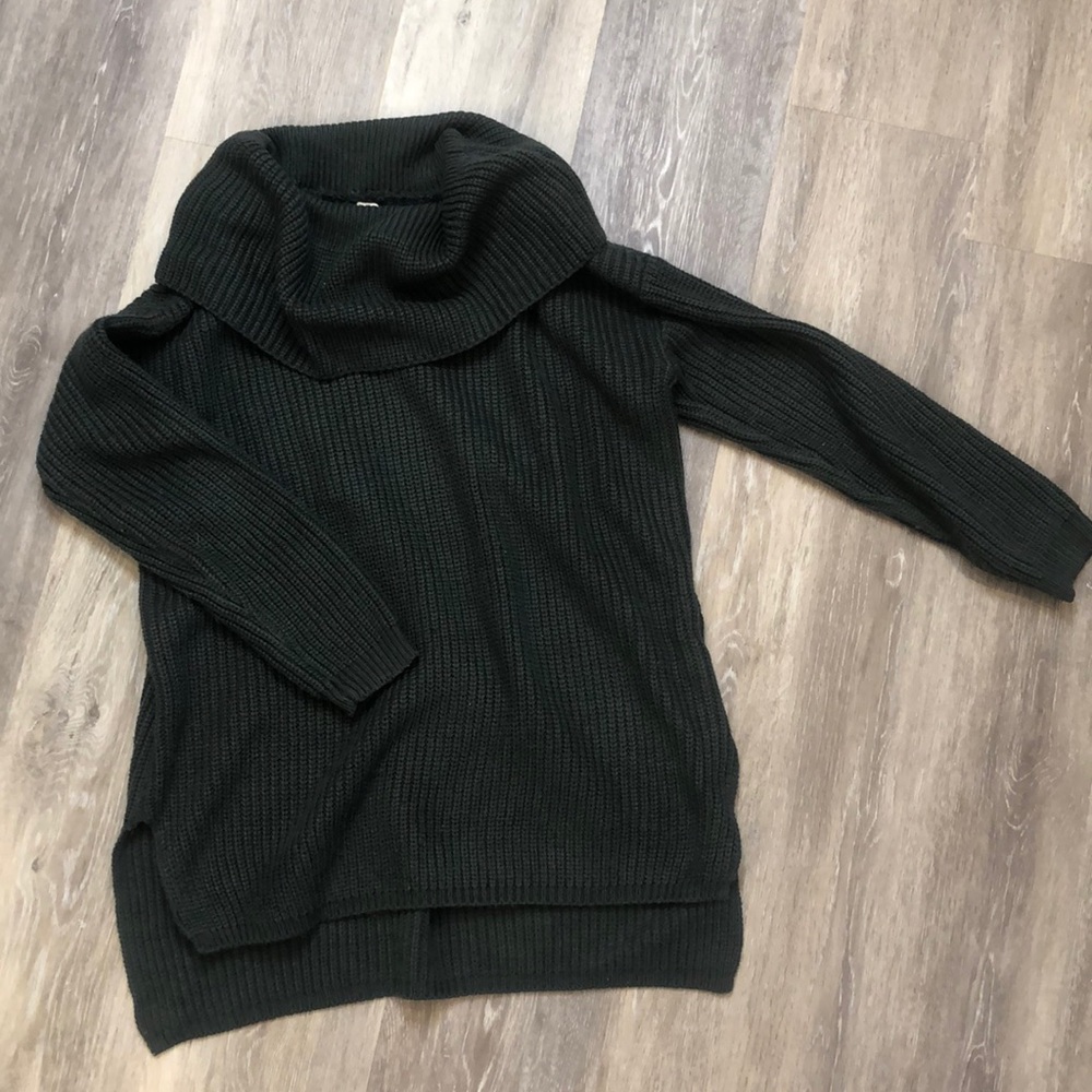 Vici Abundance Knit Cowl Neck Sweater, small/med